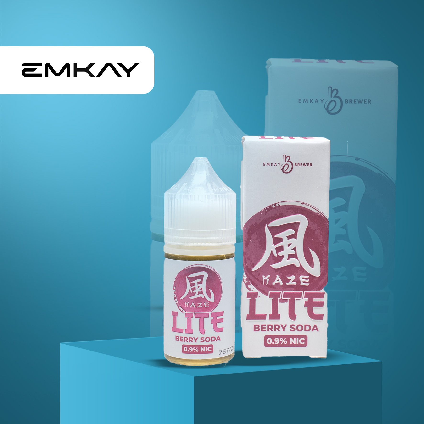 Kaze Lite Berry Soda - 30ml 9mg