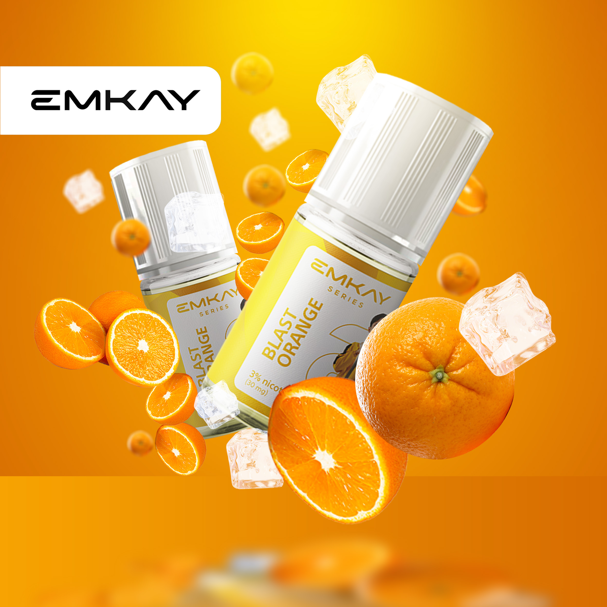 Emkay New Blast Orange