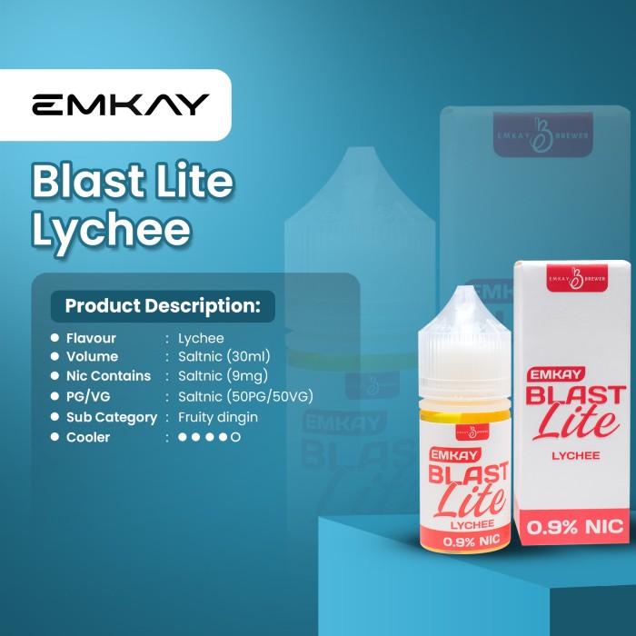 Emkay Blast Lite Lychee