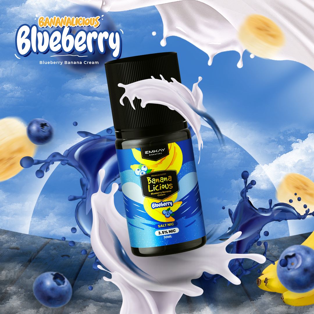 Bananalicious Blueberry Saltnic