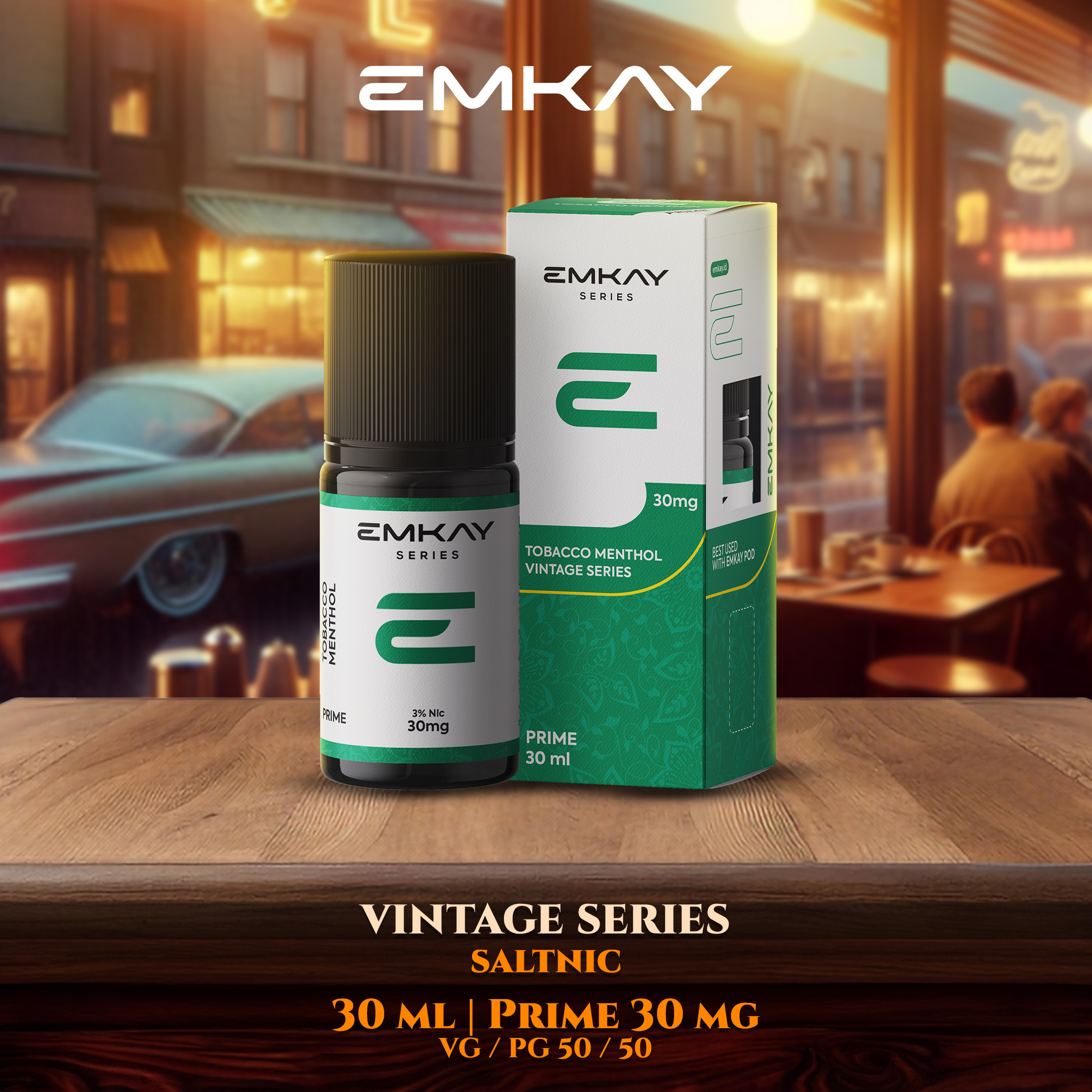 Emkay Tobacco Menthol Prime | Vintage Series