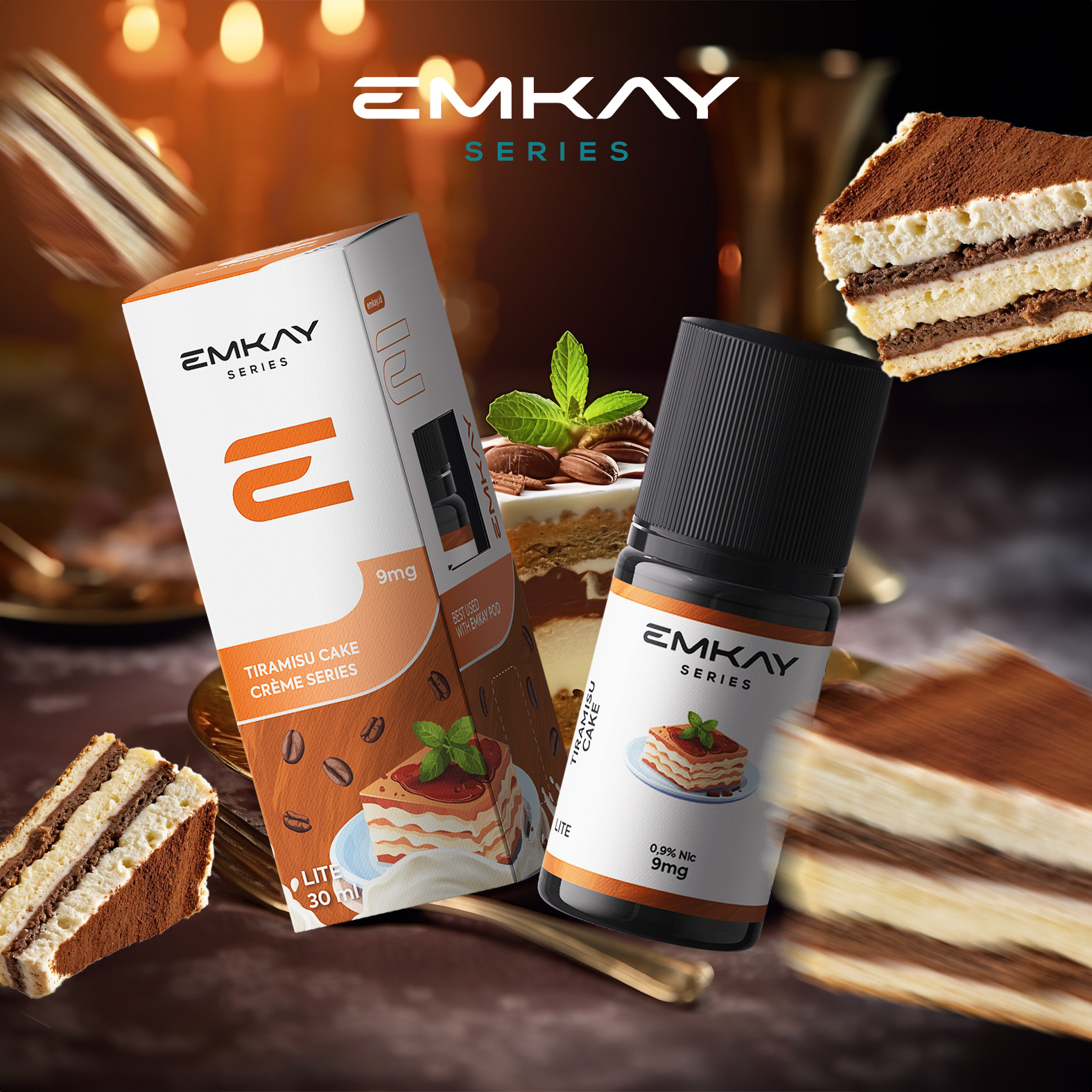 Emkay Tiramisu Cake Lite | Creme Series