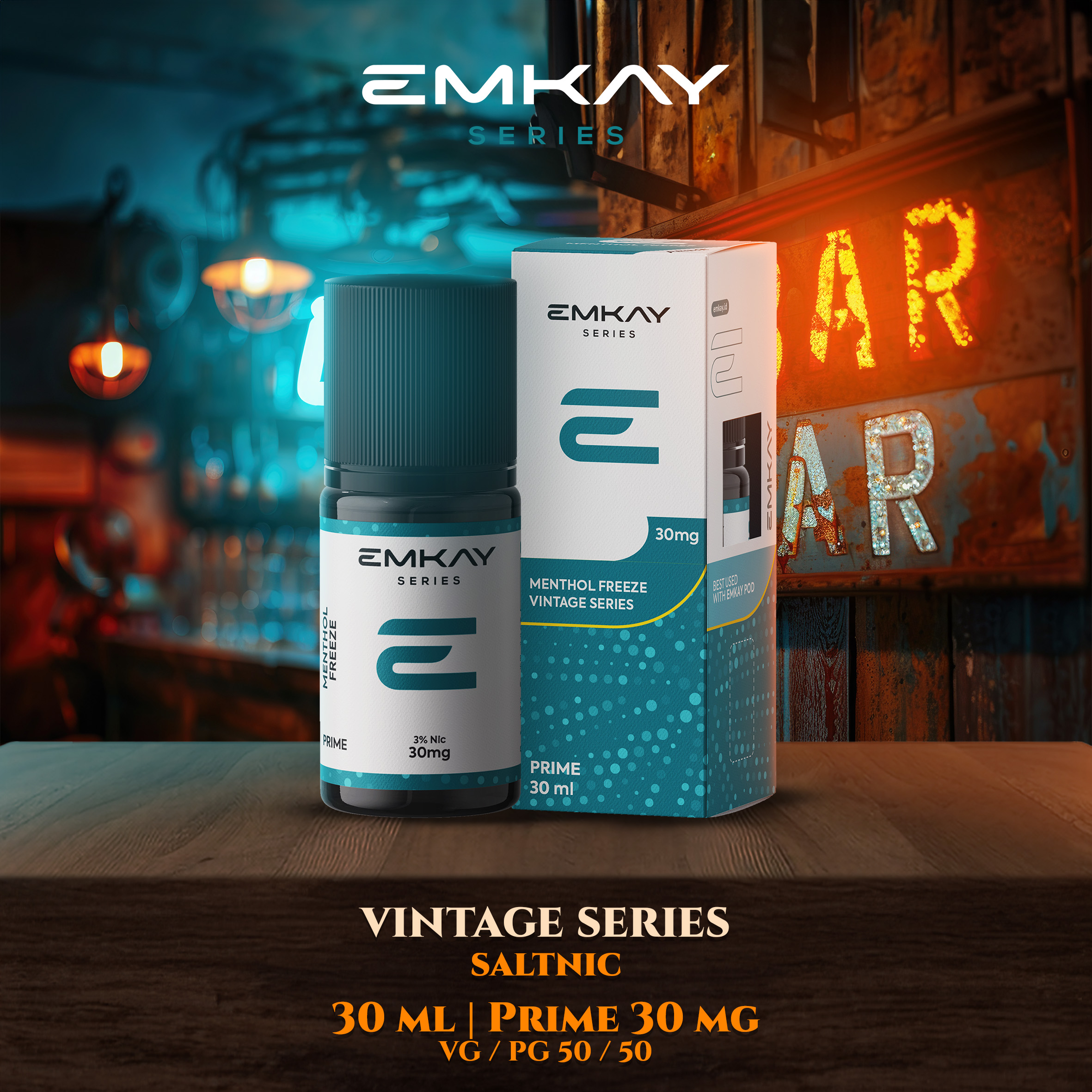 Emkay Menthol Freeze Prime | Vintage Series