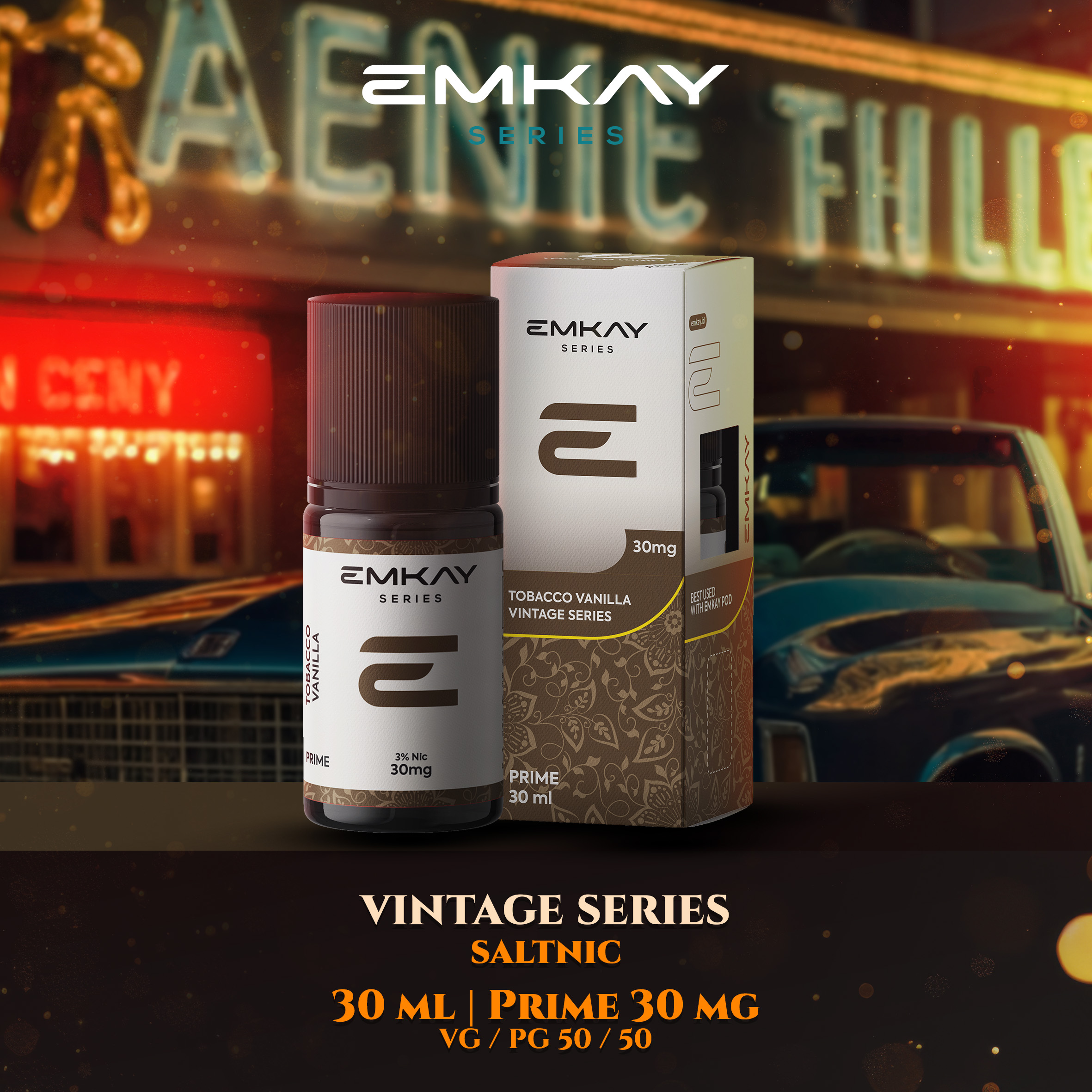 Emkay Tobacco Vanilla Prime | Vintage Series
