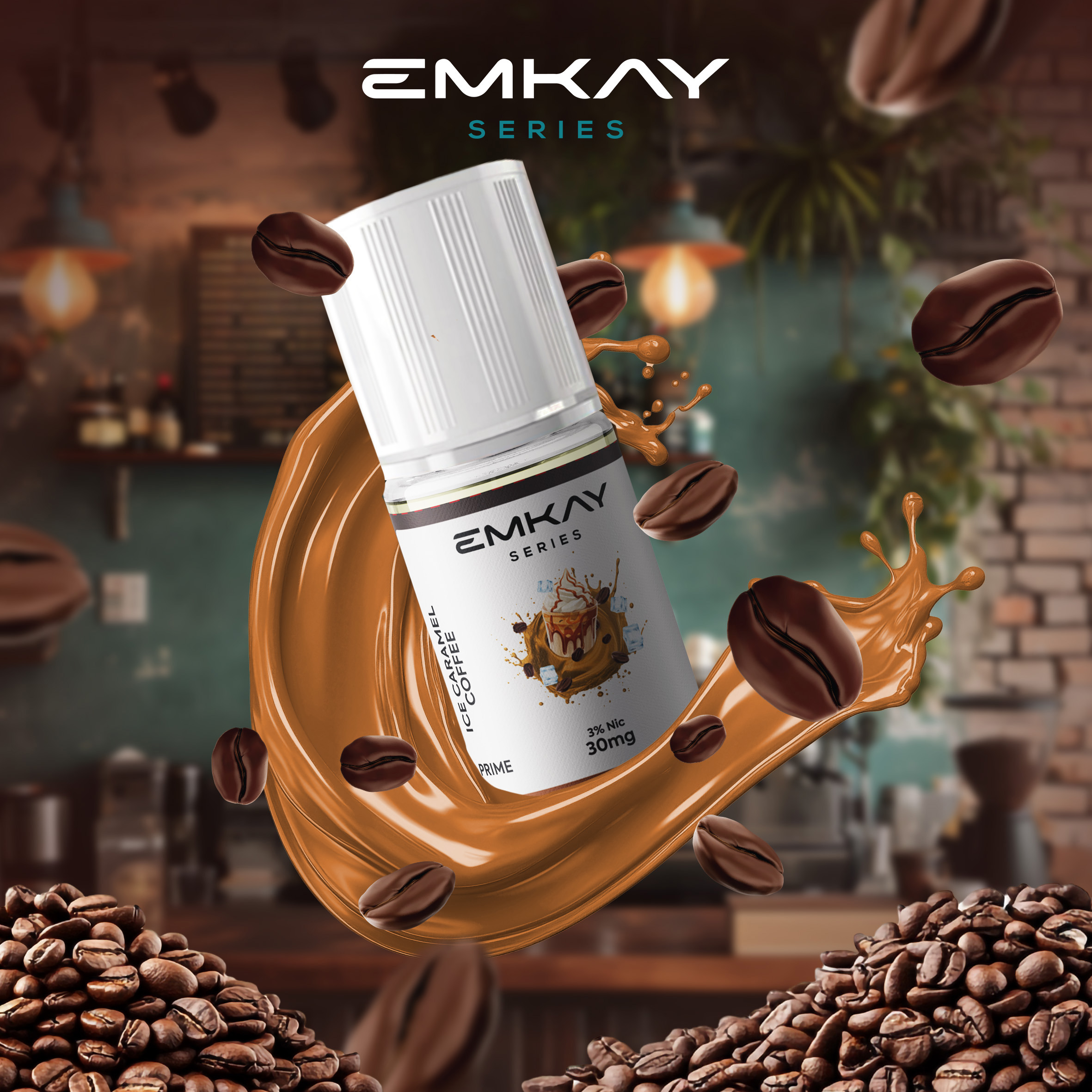 Emkay Ice Caramel Coffee Prime | Drink Series