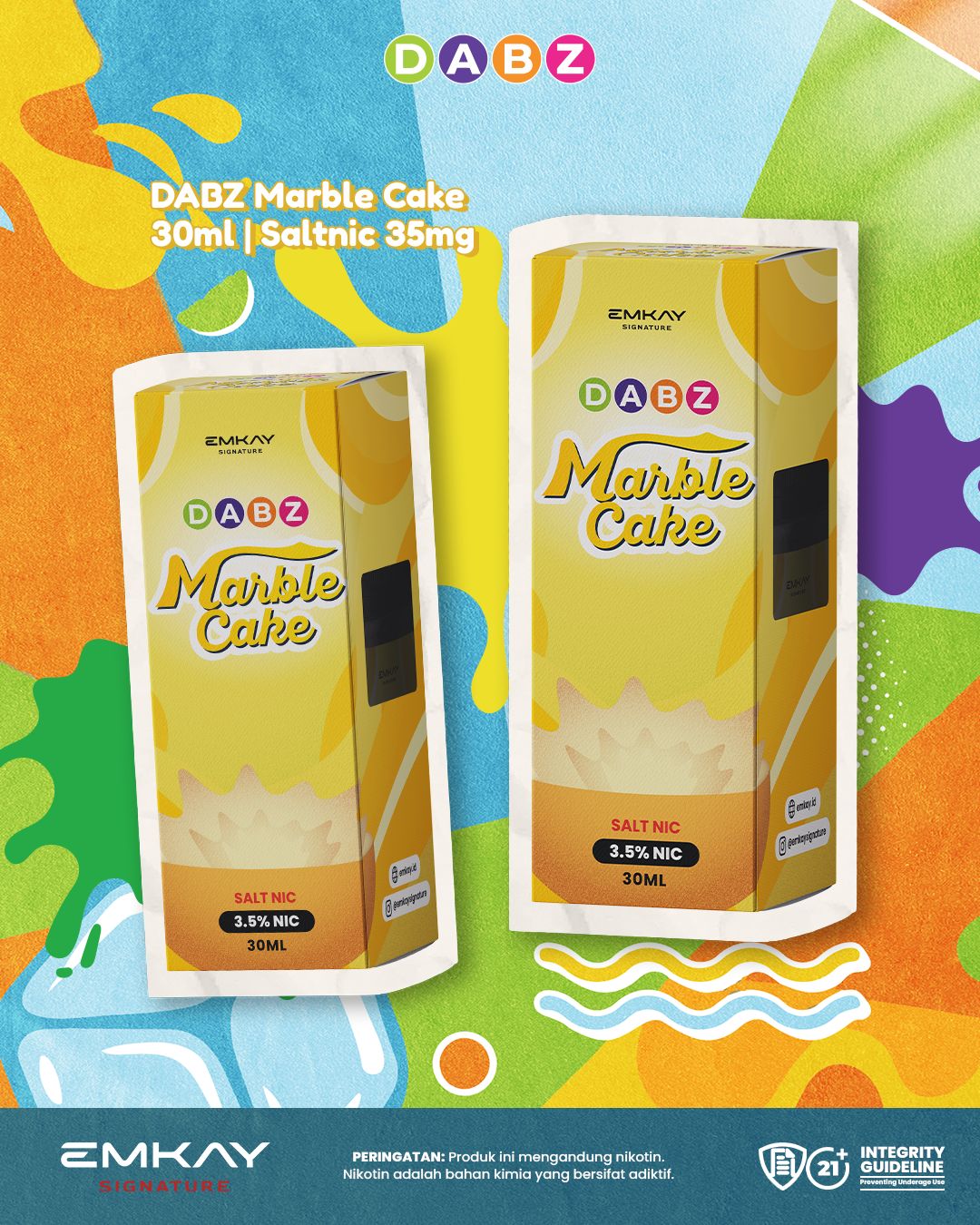 DABZ Marble Cake Saltnic
