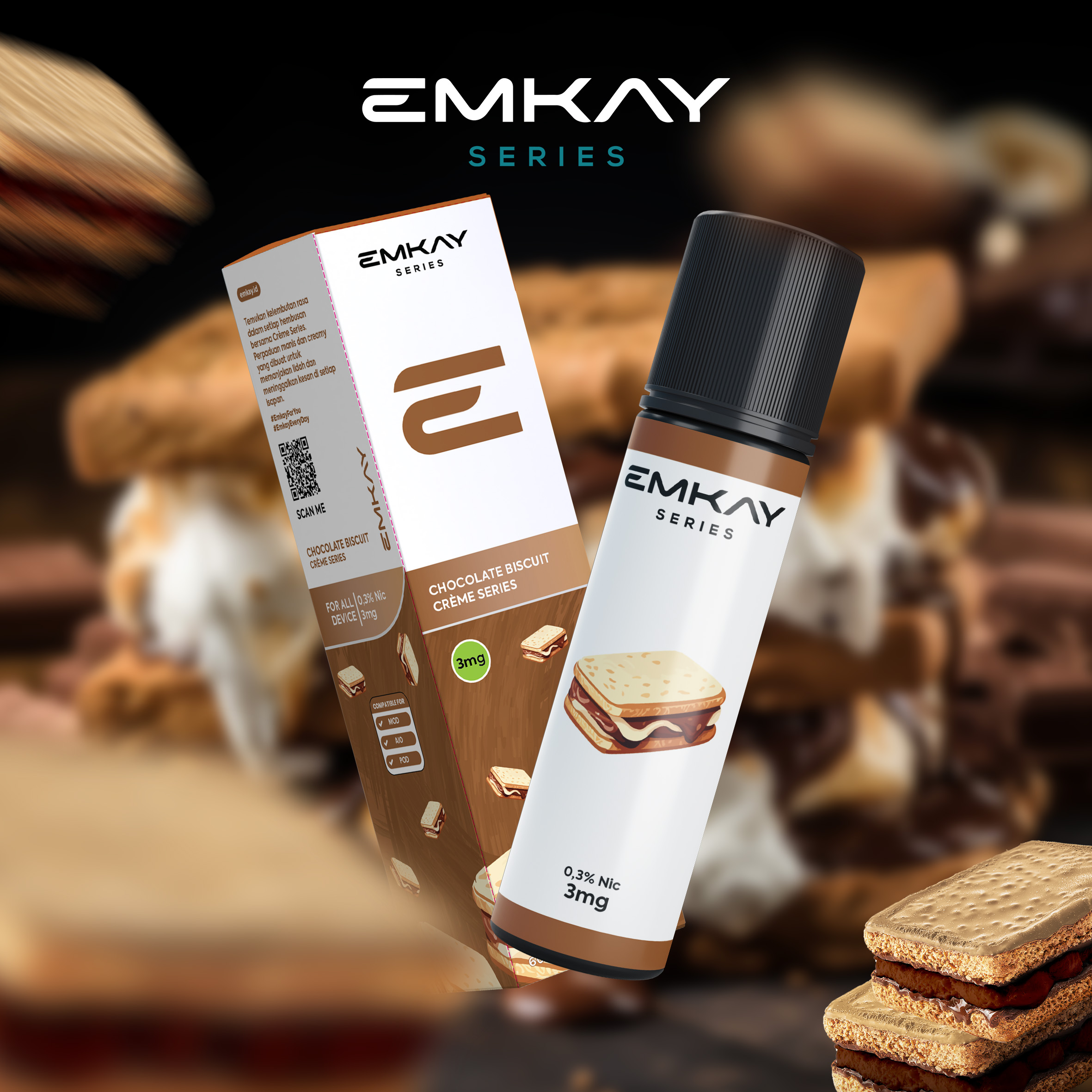 Creme Freebase Chocolate Biscuit